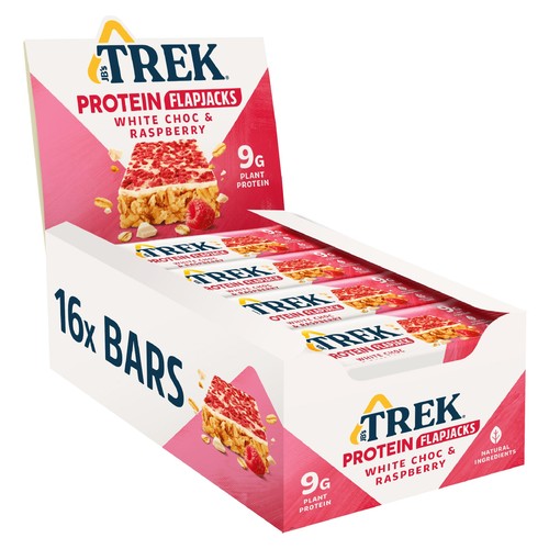 Trek high protein flapjack - trek,