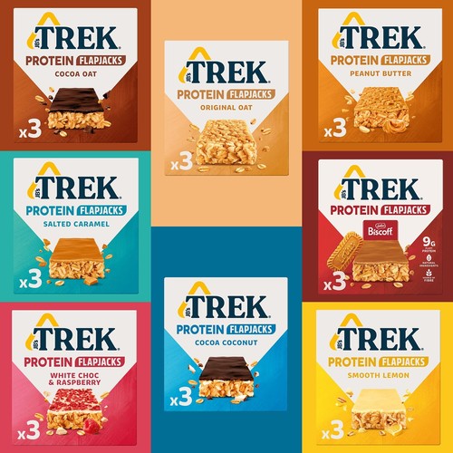 Trek protein flapjack - trek,