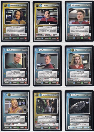 Star trek voyager ccg - trek, rare